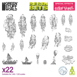 3D Printed Set Putrid Vomits – wydrukowane w 3D gnijące wymiociny (22 szt.)