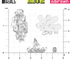3D Printed Set Putrid Vomits – wydrukowane w 3D gnijące wymiociny (22 szt.)
