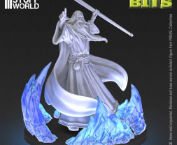 3D Printed Set Ice Waves – fale lodowe drukowane w 3D (8 szt.)