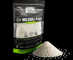 Moldable Thermoplastic Beads – białe formowalne kulki termoplastyczne (100 g)