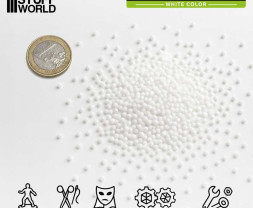 Moldable Thermoplastic Beads – białe formowalne kulki termoplastyczne (100 g)