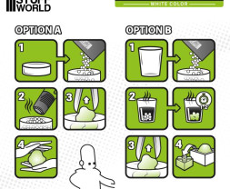 Moldable Thermoplastic Beads – białe formowalne kulki termoplastyczne (100 g)