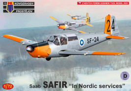 1:72 Saab Safir „in Nordic Services“