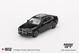 1:64 BMW i7 xDrive60 Black Sapphire