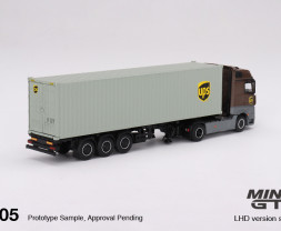 1:64 Mercedes-Benz Actros w/ 40' Container ″UPS Europe″