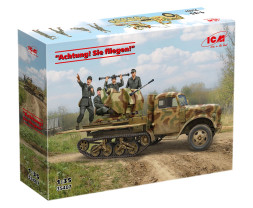 1:35 Sd.Kfz.3b w/ 2cm FlaK 38 and Crew