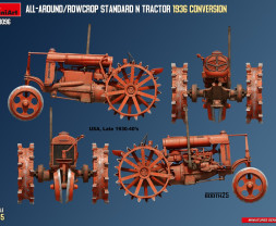 1:35 All-Around/Rowcrop Standard N Tractor 1936 Conversion