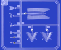 1:48 Republic Thunderbolt Mk.I, Royal Air Force (basic kit)
