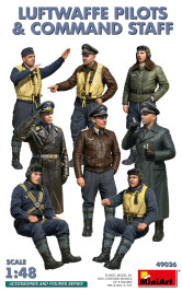 1:48 Luftwaffe Pilots and Command Staff