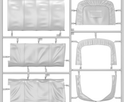 1:35 Chevrolet G7117 Ciężarówka dostawcza z przyczepą wodną