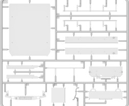 1:35 Chevrolet G7117 Ciężarówka dostawcza z przyczepą wodną