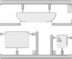 1:35 Chevrolet G7117 Ciężarówka dostawcza z przyczepą wodną