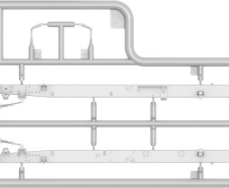 1:35 Chevrolet G7117 Ciężarówka dostawcza z przyczepą wodną