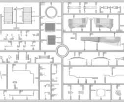 1:35 Chevrolet G7117 Ciężarówka dostawcza z przyczepą wodną