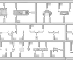 1:35 Chevrolet G7117 Ciężarówka dostawcza z przyczepą wodną