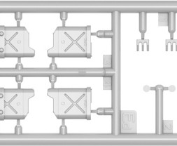 1:35 Chevrolet G7117 Ciężarówka dostawcza z przyczepą wodną