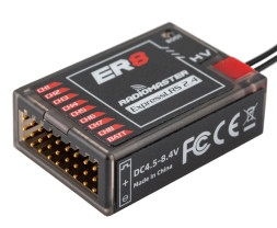 Přijímač RadioMaster ER8 2.4GHz ELRS PWM