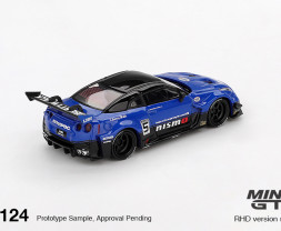 1:64 Nisan 35GT-RR Ver.2 LB-Silhouette Works Blue