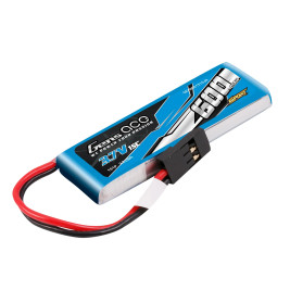 Gens ACE LiPo - 1S 600mAh 3.7V 1S1P (15C) for F3K JR Plug