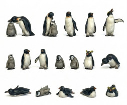 3D Printed Set Penguins – pingwiny drukowane w 3D (25 szt.)