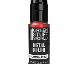 Vivid Metallic Paint – Flameflare Red (17 ml)