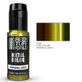 Vivid Metallic Paint – Kingsfall Gold (17 ml)