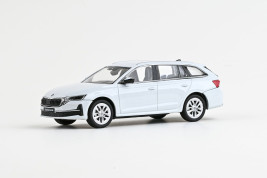 1:43 Škoda Octavia IV FL Combi (2024) - White Moon Metallic