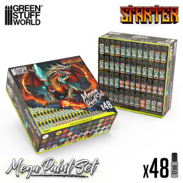 Starter Mega Paint Set (48× 17 ml)