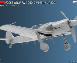 1:48 Focke-Wulf Fw 190 D-9 Mimetall Production JG 301 (basic kit)