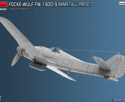 1:48 Focke-Wulf Fw 190 D-9 Mimetall Production JG 301 (basic kit)