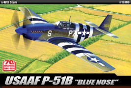 1:48 North American P-51B ″Blue Nose″ (Anniversary 70th Normandy 1944)