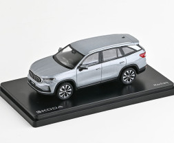 1:43 Skoda Kodiaq II (2023) - Srebrny Smoky Diamond Metallic