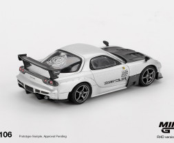 1:64 Mazda RX-7 RE-Amemiya Silver Metallic