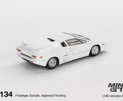 1:64 Lamborghini Countach 25th Anniversary White - blister