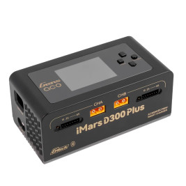 GensAce Imars D300 Plus G-Tech Dual Channel AC/DC 300W/700W nabíječ/vybíječ (černý)