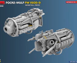 1:48 Focke-Wulf Fw 190D-9 Mimetall Production (Advanced Kit)