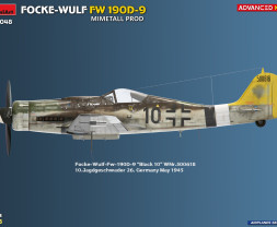 1:48 Focke-Wulf Fw 190D-9 Mimetall Production (Advanced Kit)