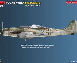 1:48 Focke-Wulf Fw 190D-9 Mimetall Production (Advanced Kit)