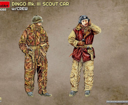 1:35 Dingo Mk.III Scout Car w/Crew