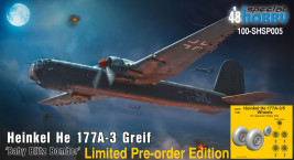 1:48 Heinkel He 177 A-3 Greif „Baby Blitz Bomber“ w/ Wheels