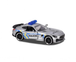 Samochód Majorette metalowy - Mercedes Policja Czech