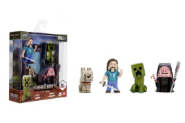 Figurki Jada Minecraft Movie 2.5″ zestaw 4 sztuk