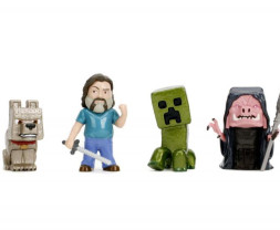 Figurki Jada Minecraft Movie 2.5″ zestaw 4 sztuk