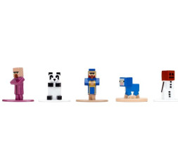 Jada Minecraft Metalowe Kolekcjonerskie Figurki Nano 18 szt., Fala 13