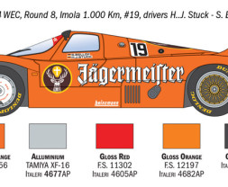 1:24 Porsche 956 Jägermeister
