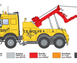 1:24 Mercedes-Benz Wrecker Truck