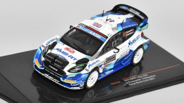 Metalowy samochód Majorette WRC - Ford Fiesta
