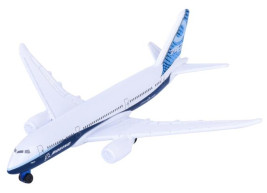 Metalowy samolot pasażerski Majorette - Boeing B787-9