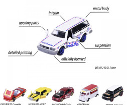 1:64 Majorette Anniversary Edition Premium – Chevrolet Corvette ZR-1 1990