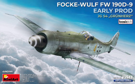 1:48 Focke-Wulf FW 190 D-9 Early Production JG 54 ″Grünherz″ (basic kit)